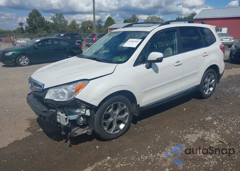 2015 Subaru Forester 2.5I Touring from USA, damaged, VIN JF2SJAWC8FH506183